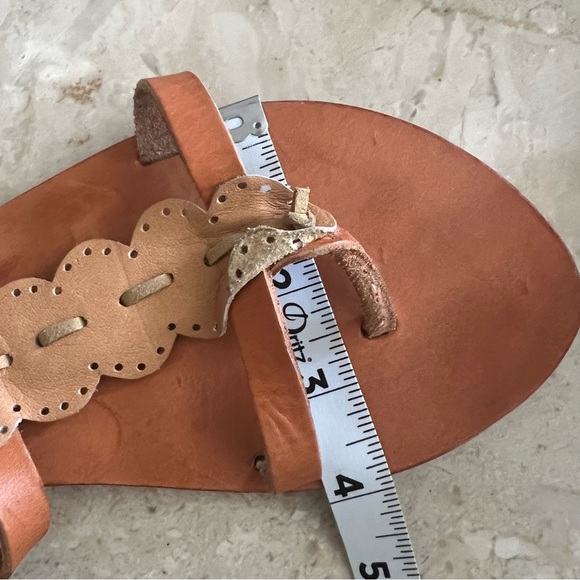 Gladiador Sandals Handmade in Greece Genuine Leather Size 41 - Picture 11 of 12